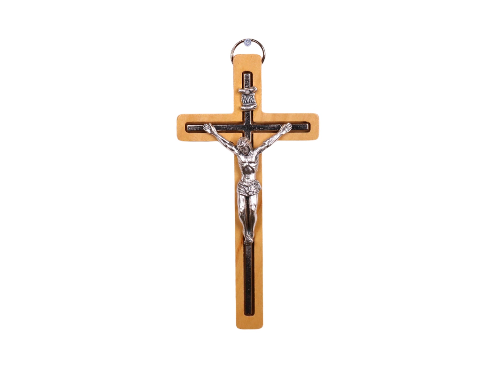 Calvary's Olive Wood Crucifix Close Up