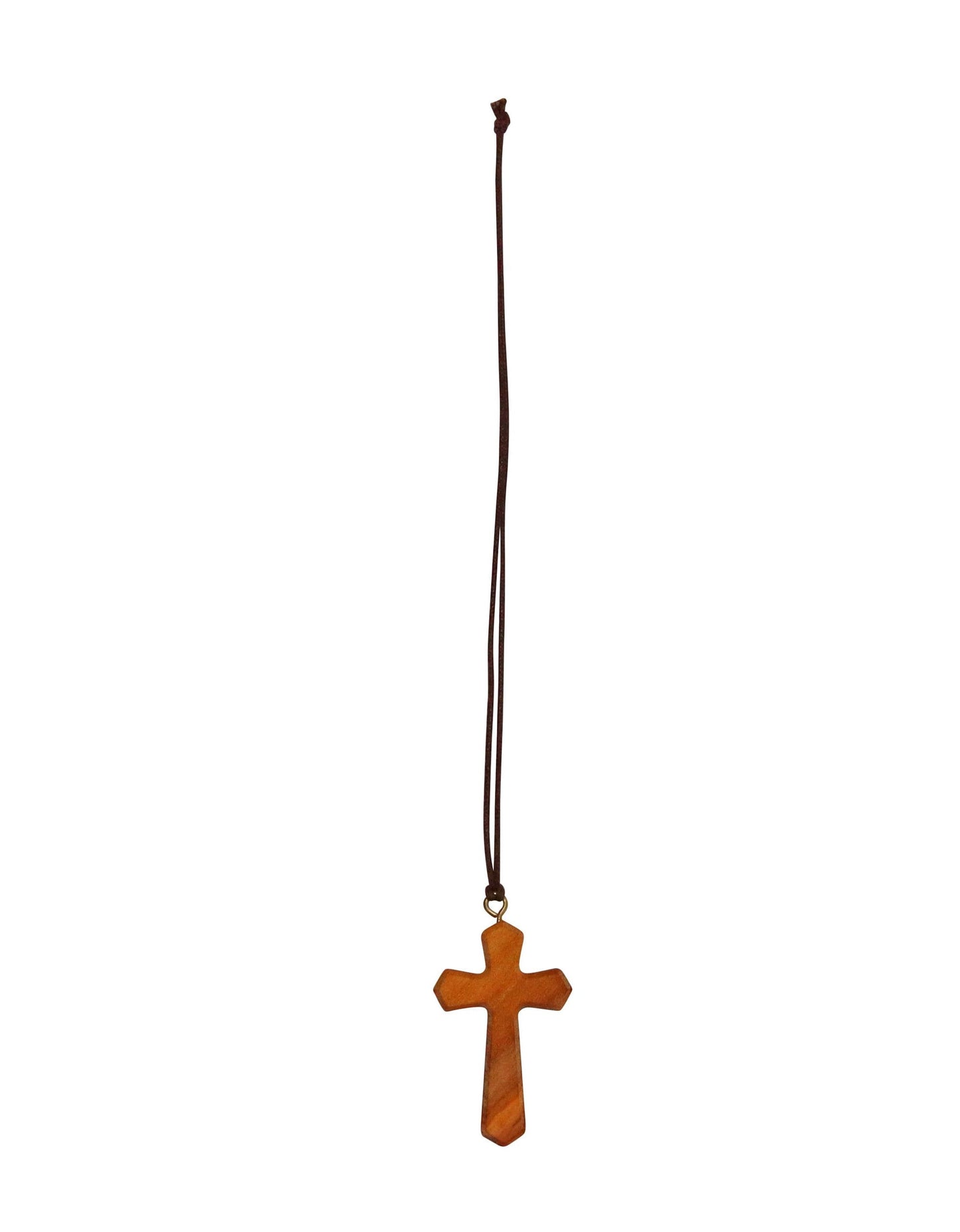 Holy Essence Olive Wood Necklace With Cord