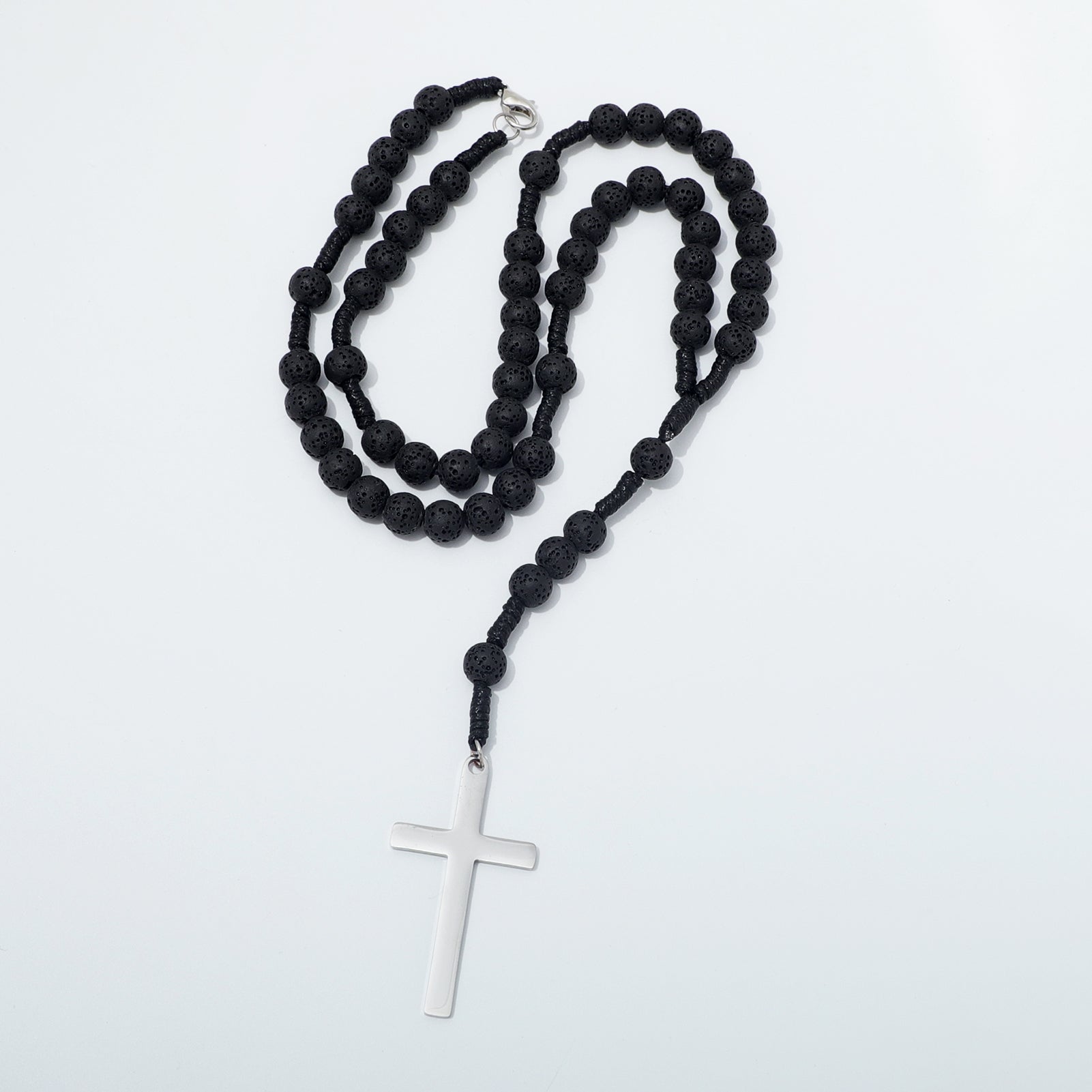 Lava Stone Rosary Free Form