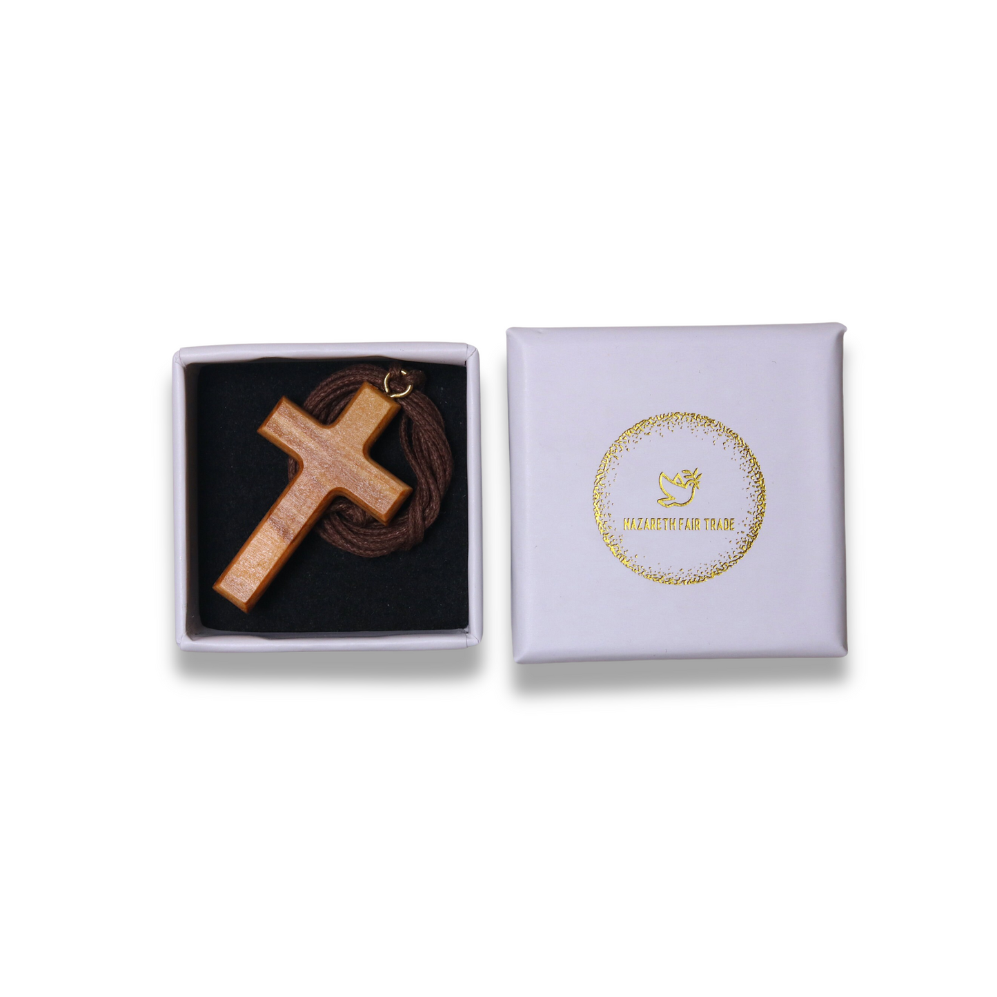 Minimalist Cross Necklace - NazarethFairTrade
