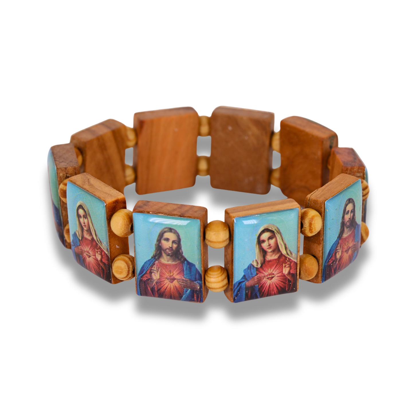 Olive Wood Icon Bracelet