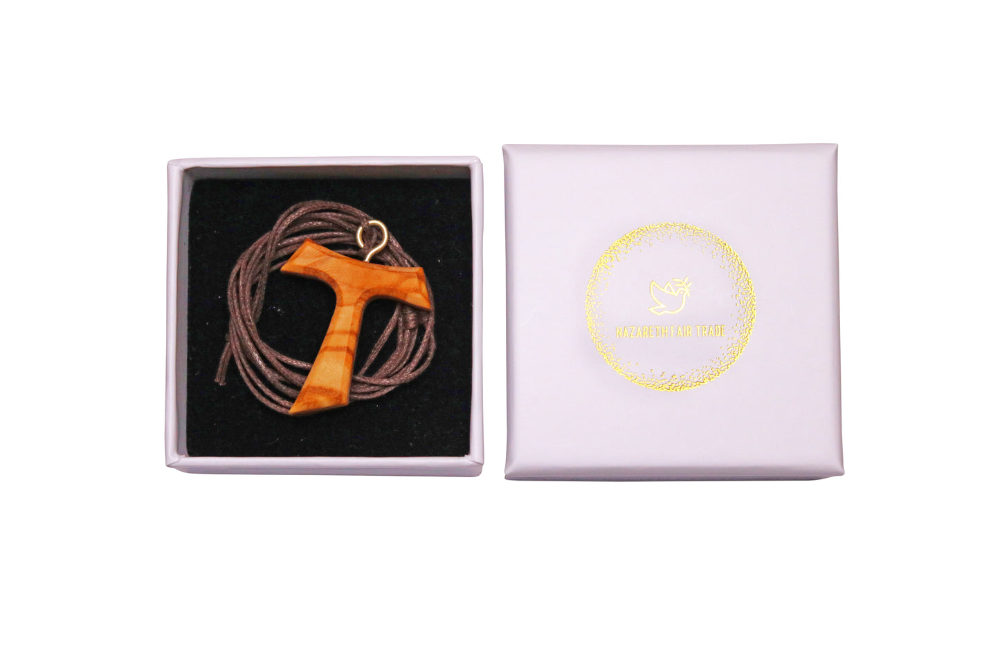 Tau of Harmony Cross Necklace In Gift Box