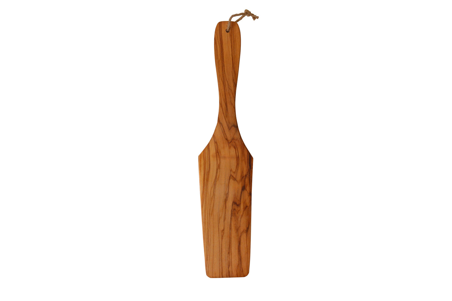 Olive Wood Cooking Turner Front