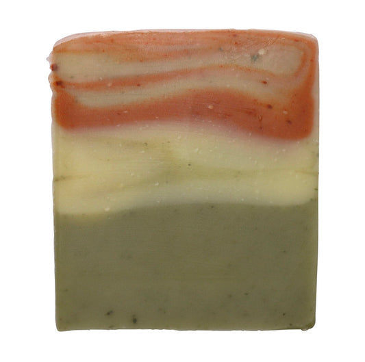 NazarethFairTrade Handcrafted Natural, Vegan, Palmoil Free, Organic Clay Fusion Soap Bar For Skin Rejuvenation, Exfoliation, and Cleansing