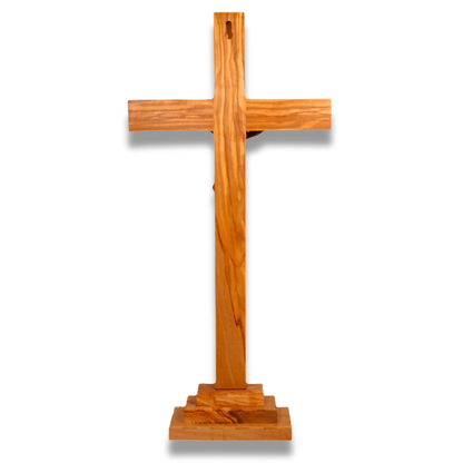 Altar Olive Wood Crucifix Backside