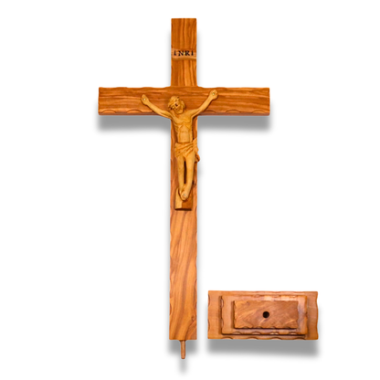 Altar Olive Wood Crucifix Detached