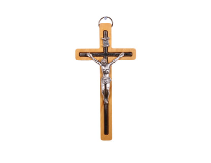 Calvary's Olive Wood Crucifix Close Up