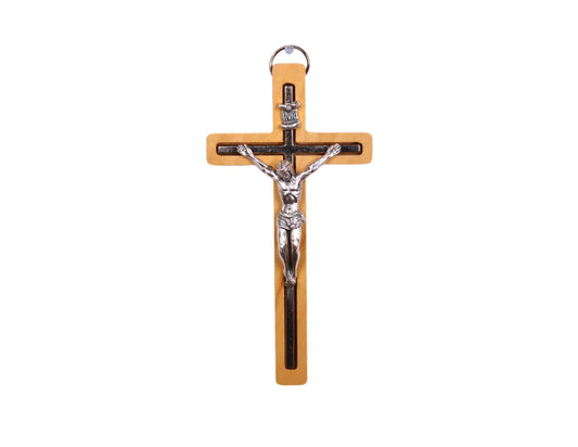 Calvary's Olive Wood Crucifix Close Up