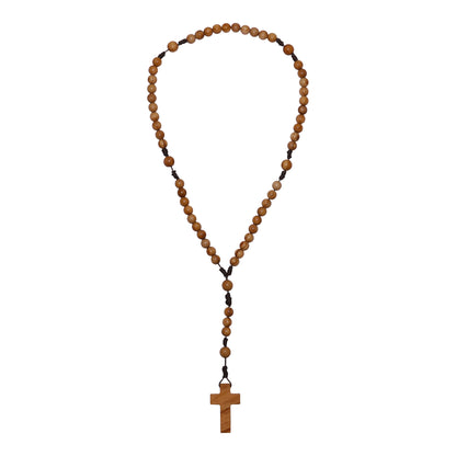 Galilee Olive Wood Rosary 10mm