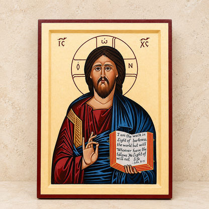 Hand-painted Christ of Nazareth Icon