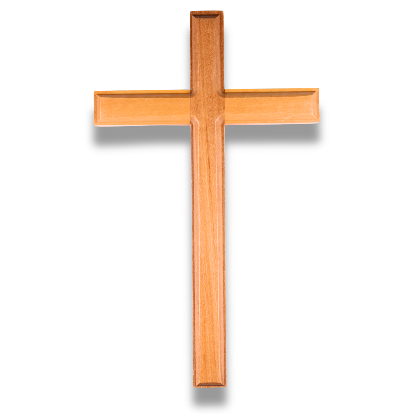 Minimal Olive Wood Wall Cross