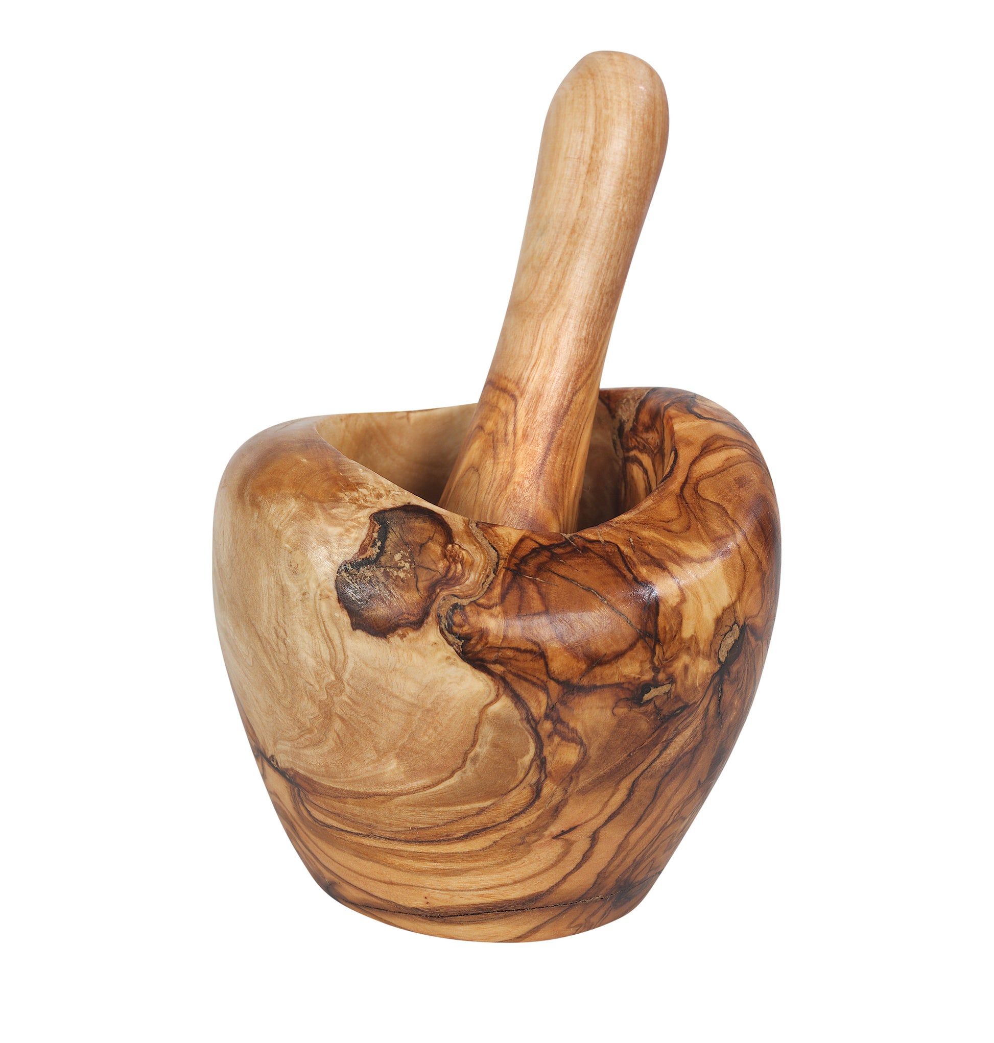 Olive Wood Mortar & Pestle