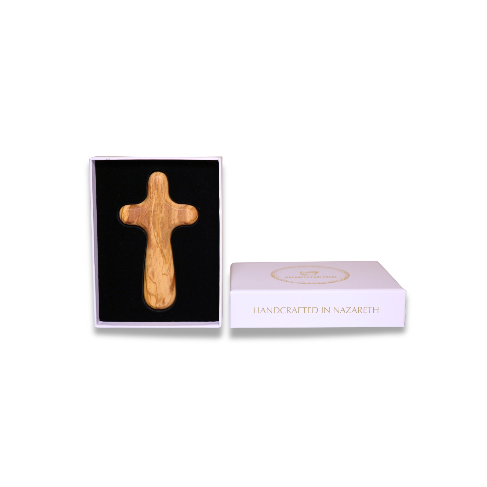 Premium Holding Prayer Cross In Gift Box