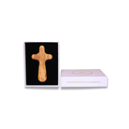 Premium Holding Prayer Cross In Gift Box