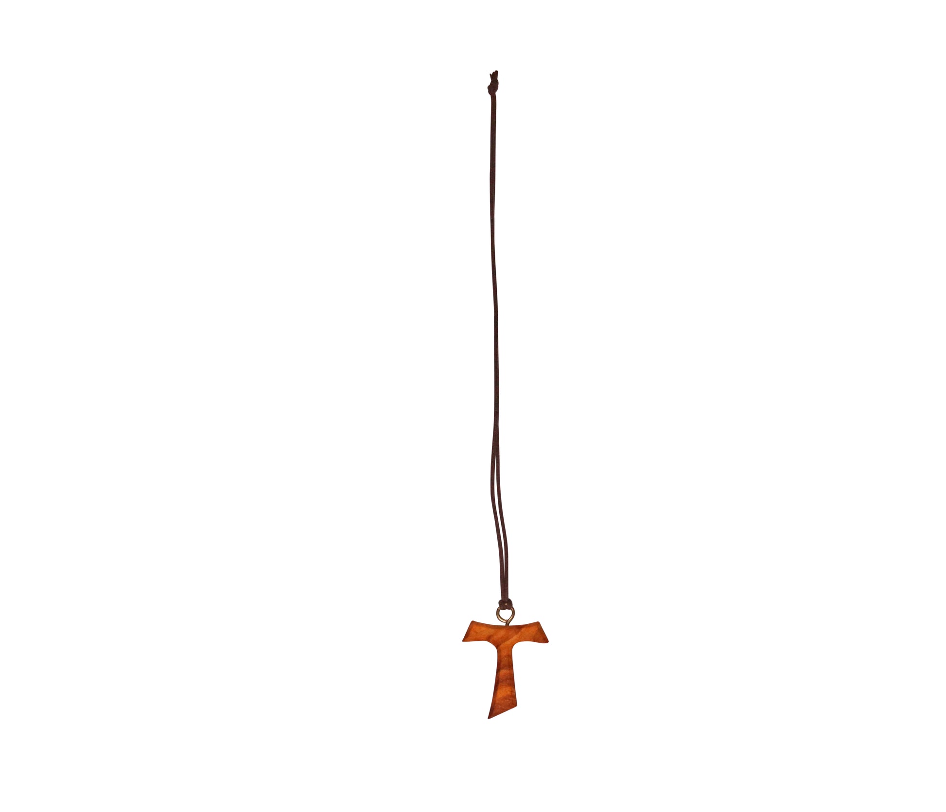 Tau of Harmony Cross Necklace With Cord