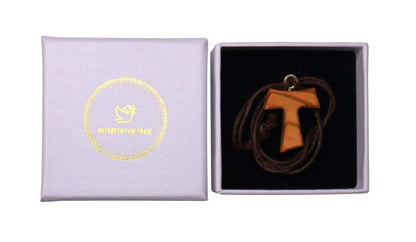 Franciscan Tau Cross Necklace In Gift Box