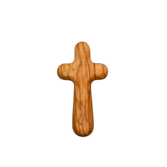 Premium Holding Prayer Cross Close Up